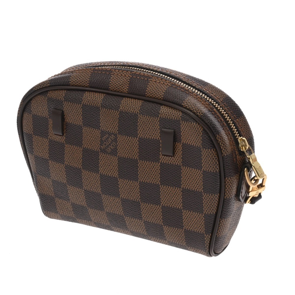 Louis Vuitton Bag Ipanema Brown Canvas Shoulder Damier Pochette